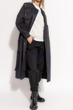 Moncler NAVY BLUE Coat Gourdon