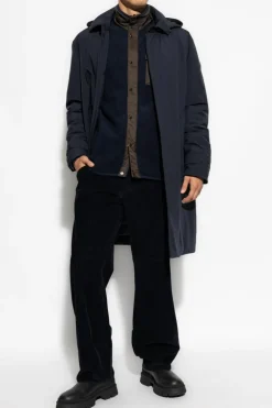 Moncler NAVY BLUE Corduroy pants