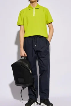 Moncler NAVY BLUE Cotton trousers