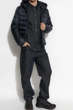 Moncler NAVY BLUE Denim shirt