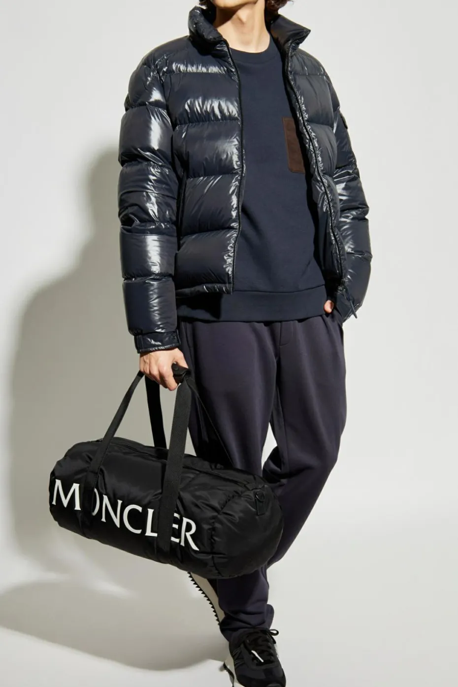 Moncler NAVY BLUE Down jacket "Levitha"