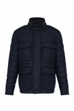 Moncler NAVY BLUE Down jacket Munt