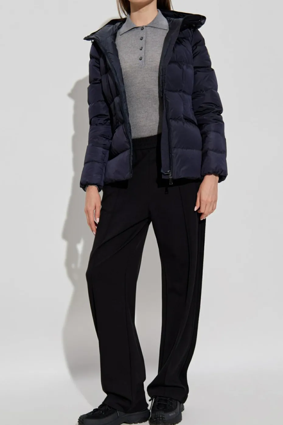 Moncler NAVY BLUE Down jacket "Avoce"