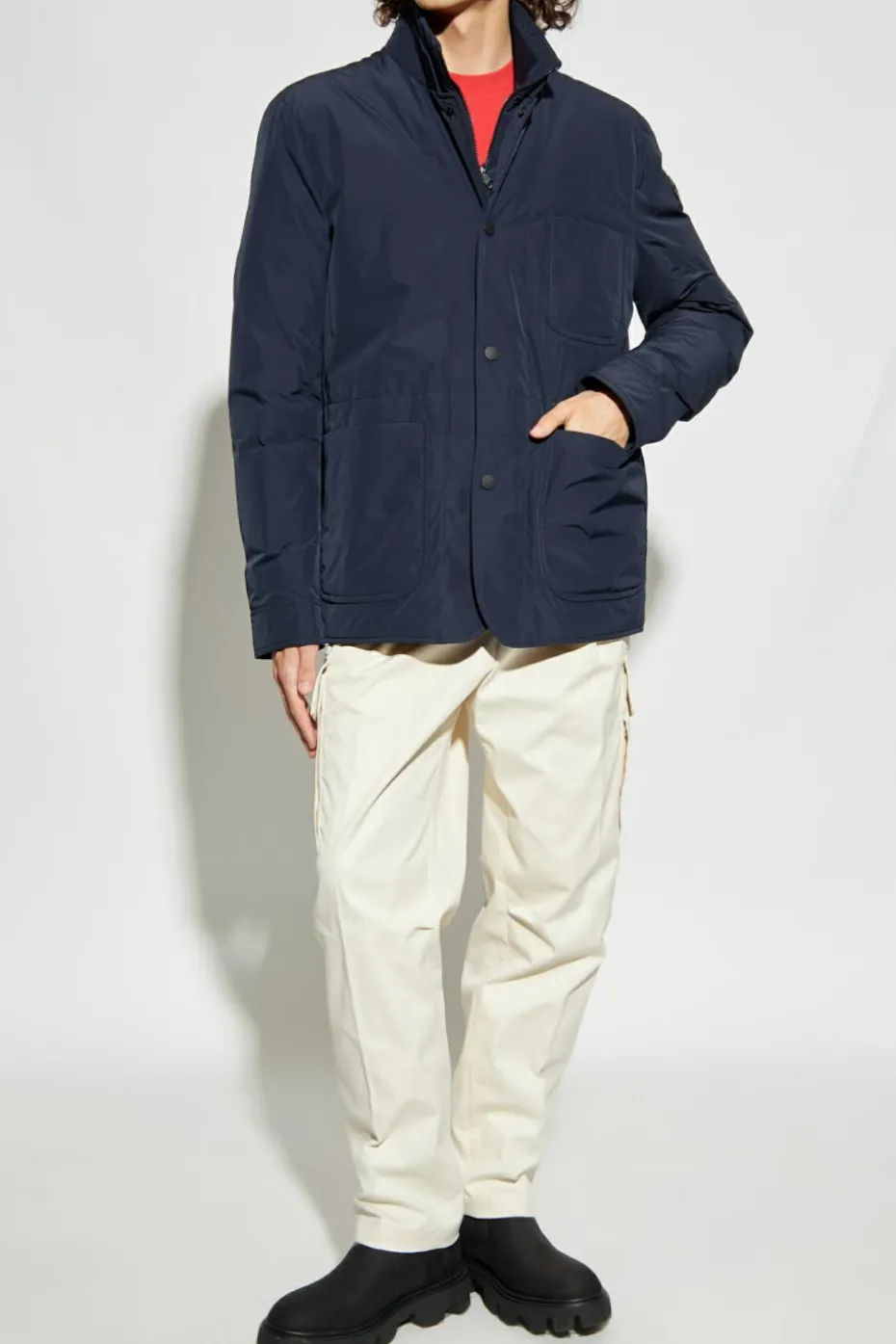Moncler NAVY BLUE Jacket "Brieuc"