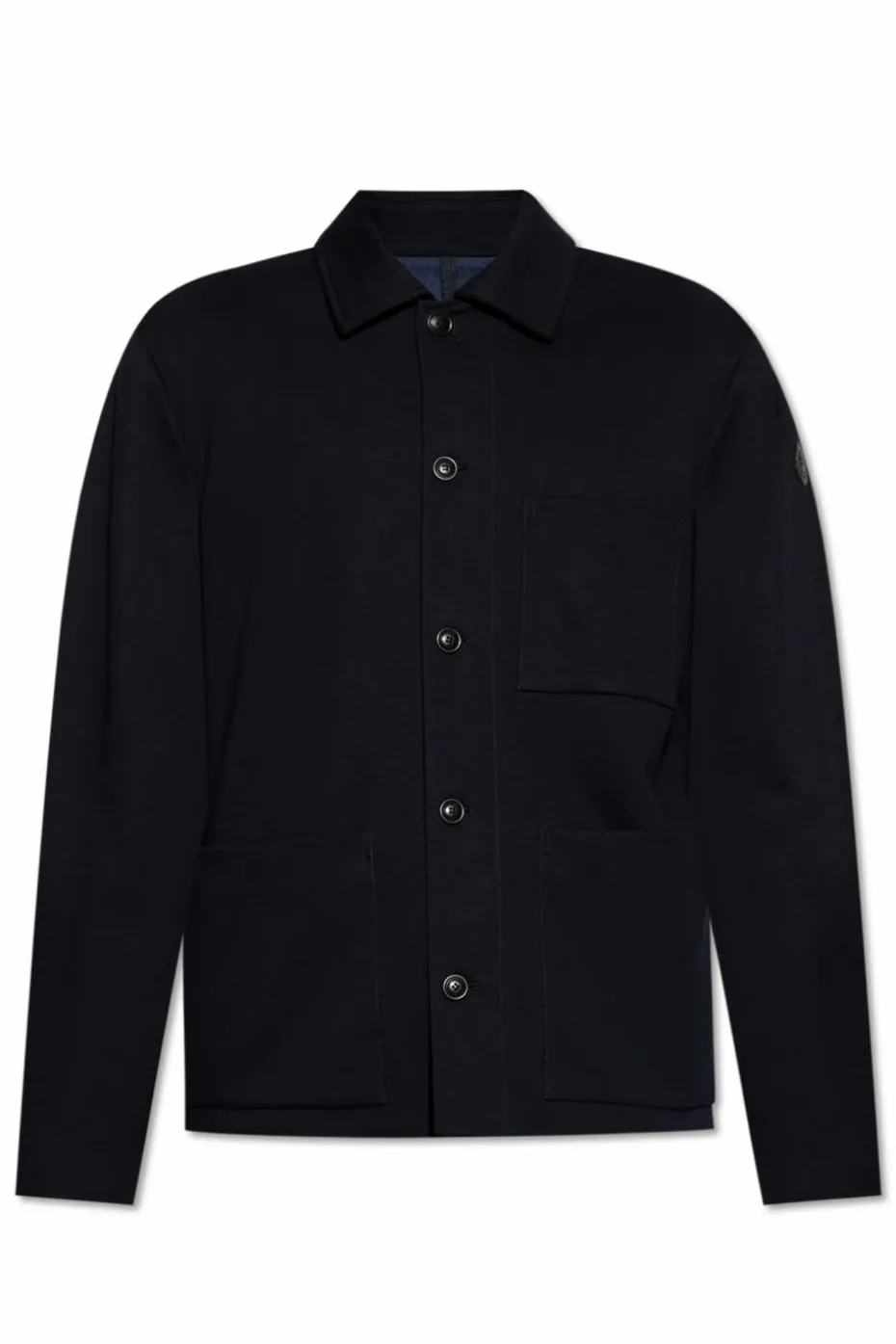 Moncler NAVY BLUE Jacket with logo