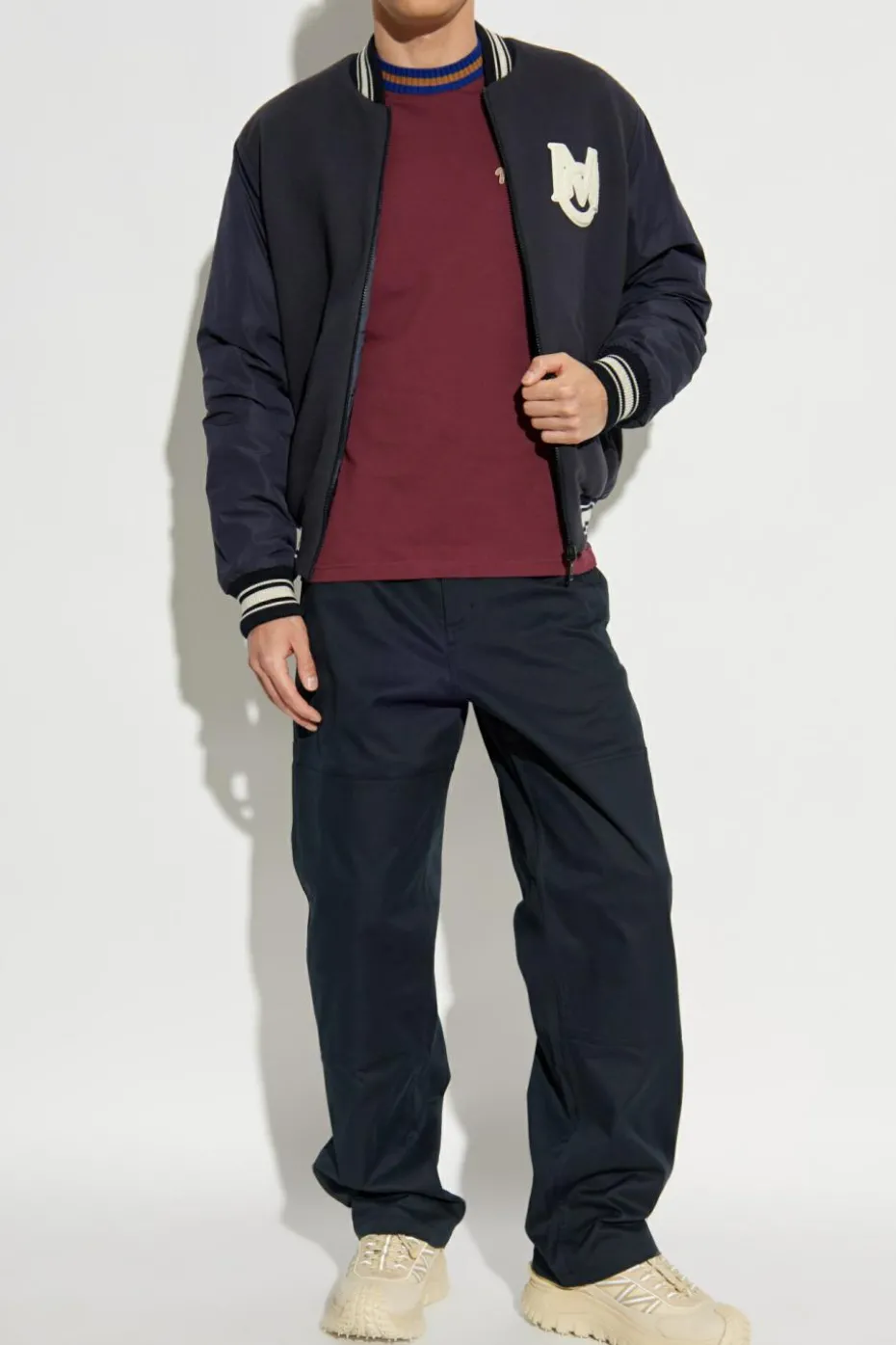 Moncler NAVY BLUE Reversible jacket "Vennes"