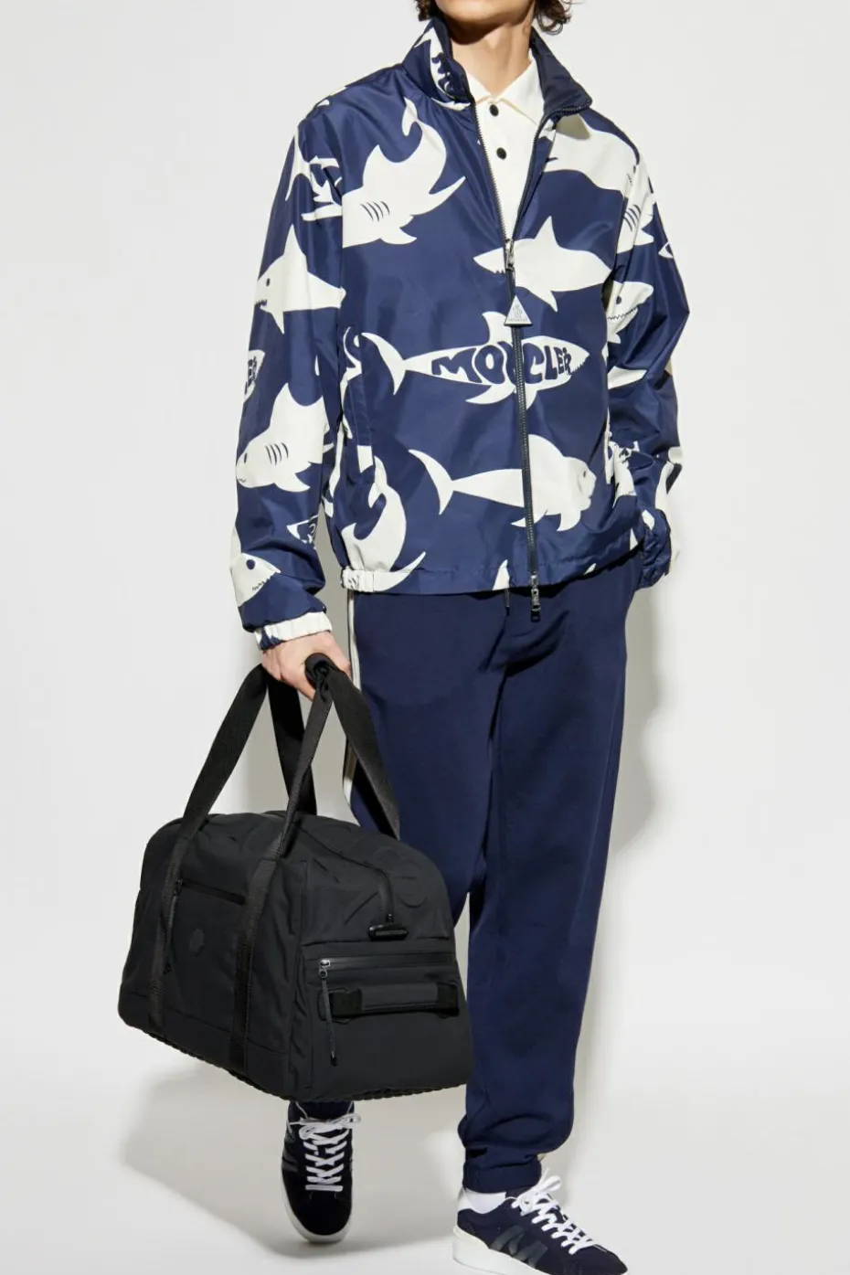 Moncler NAVY BLUE Reversible Jacket Lachat
