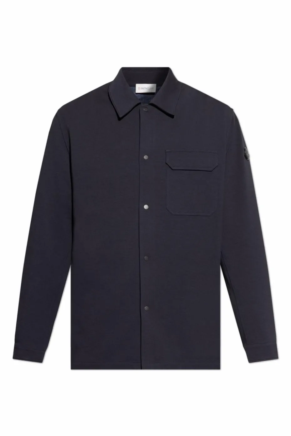 Moncler NAVY BLUE Shirt with pocket
