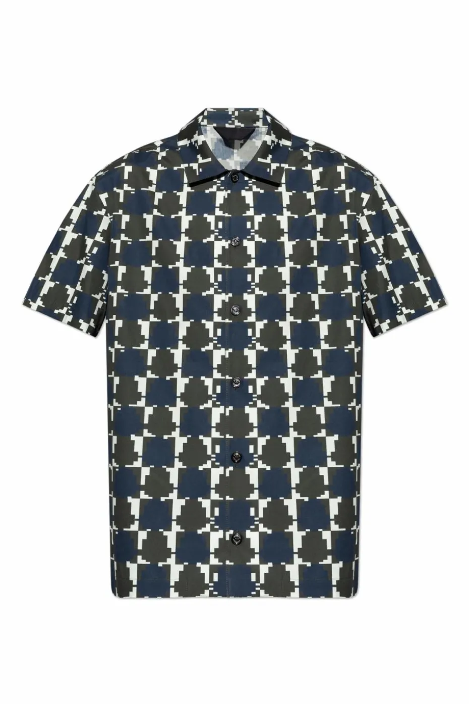 Moncler NAVY BLUE Short-sleeved shirt