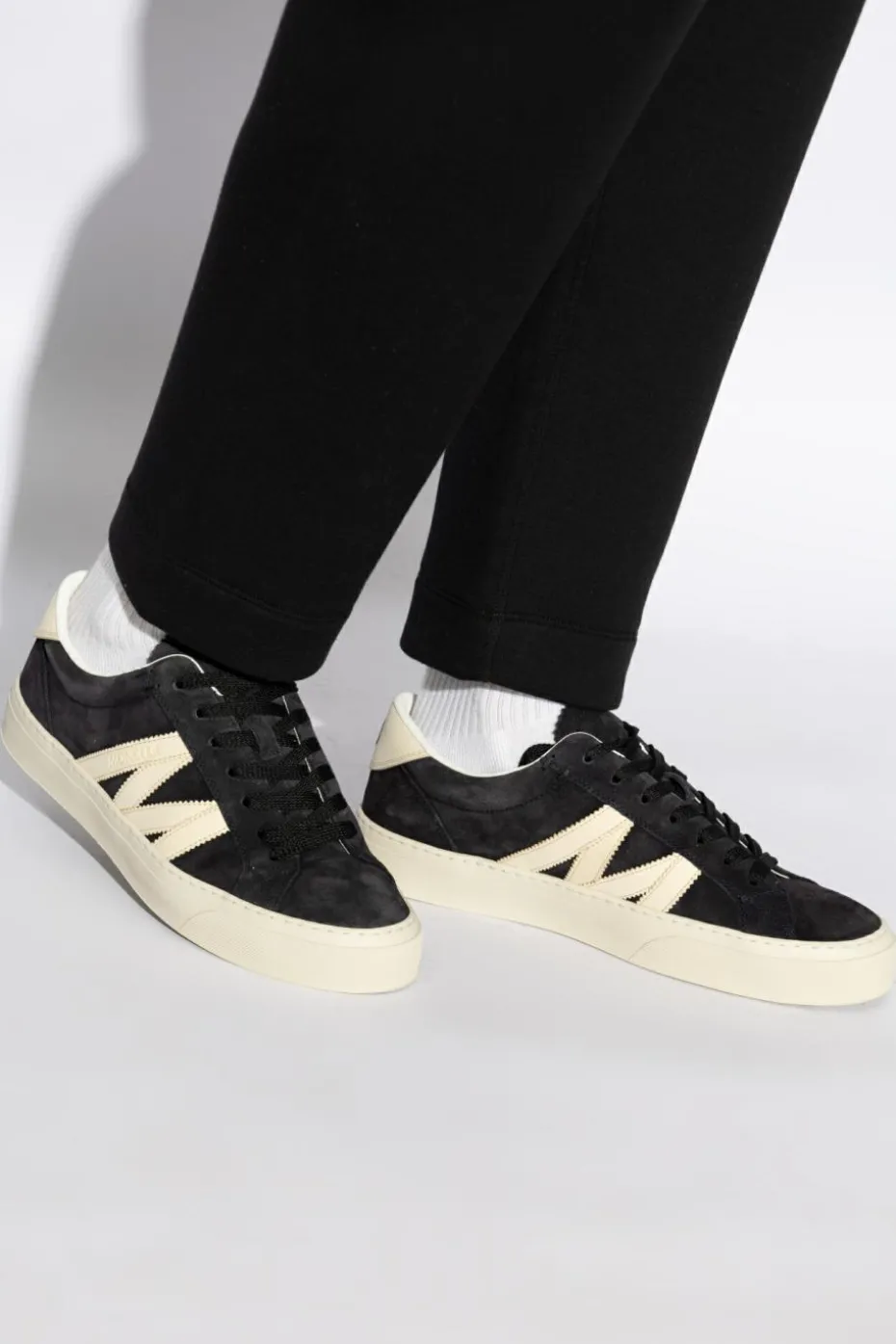 Moncler NAVY BLUE Sneakers Monaco2