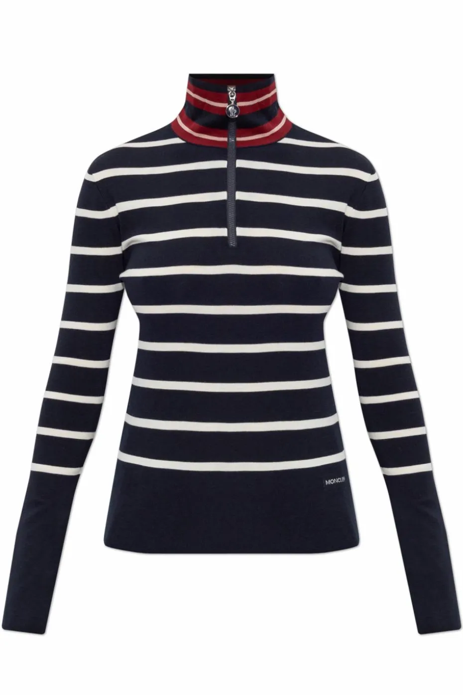 Moncler NAVY BLUE Striped pattern top
