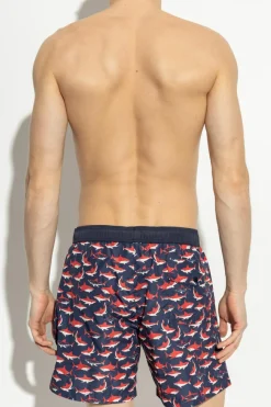 Moncler NAVY BLUE Swim trunks