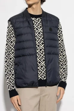 Moncler NAVY BLUE Two-layer jacket Lanche