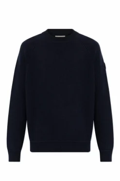 Moncler NAVY BLUE Wool Sweater