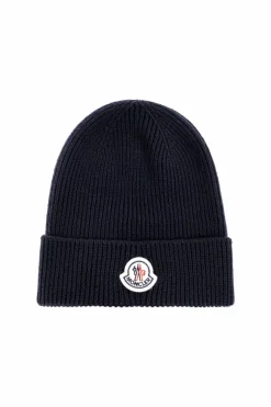 Moncler NAVY BLUE Woolen hat