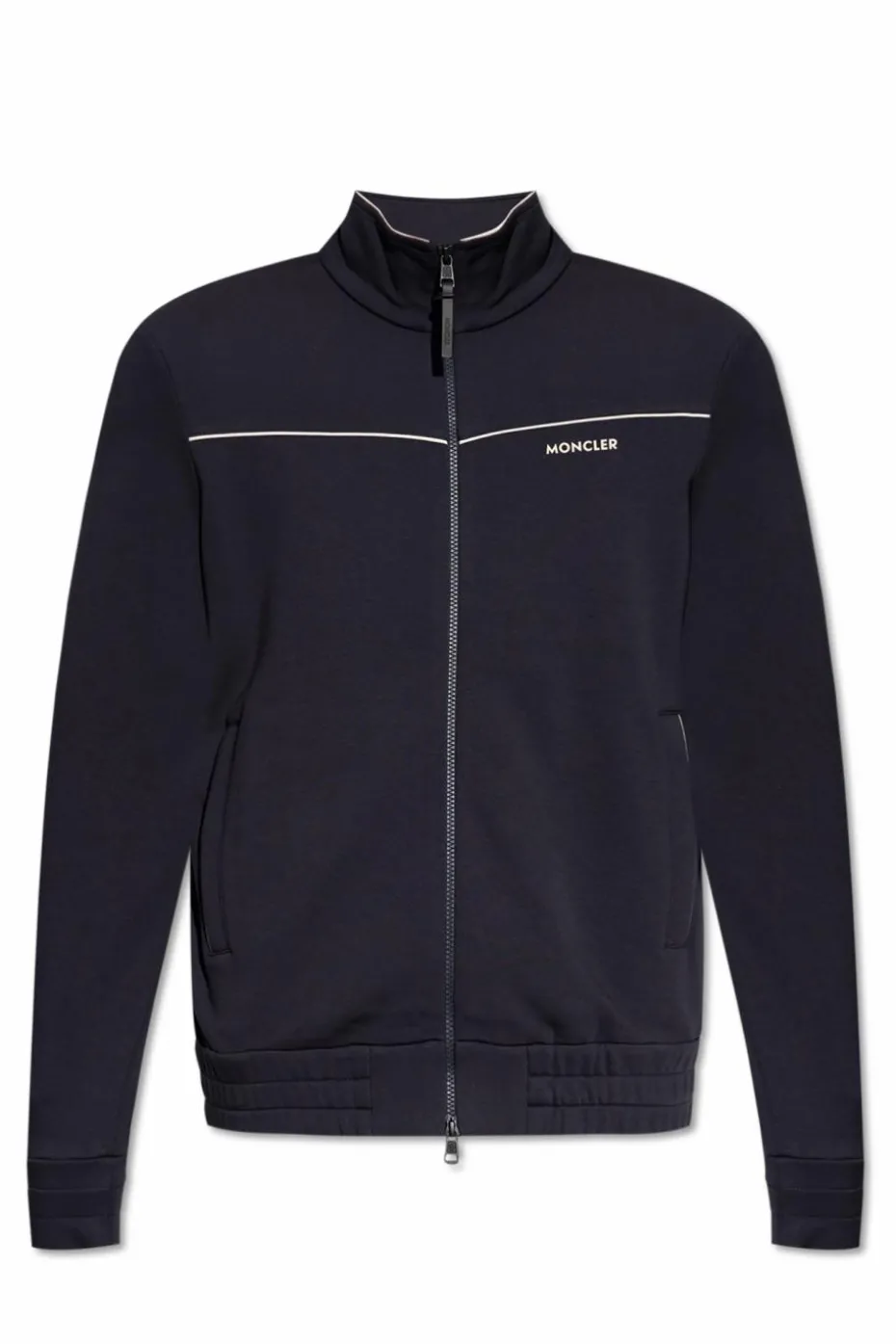 Moncler NAVY BLUE Zip-up sweatshirt