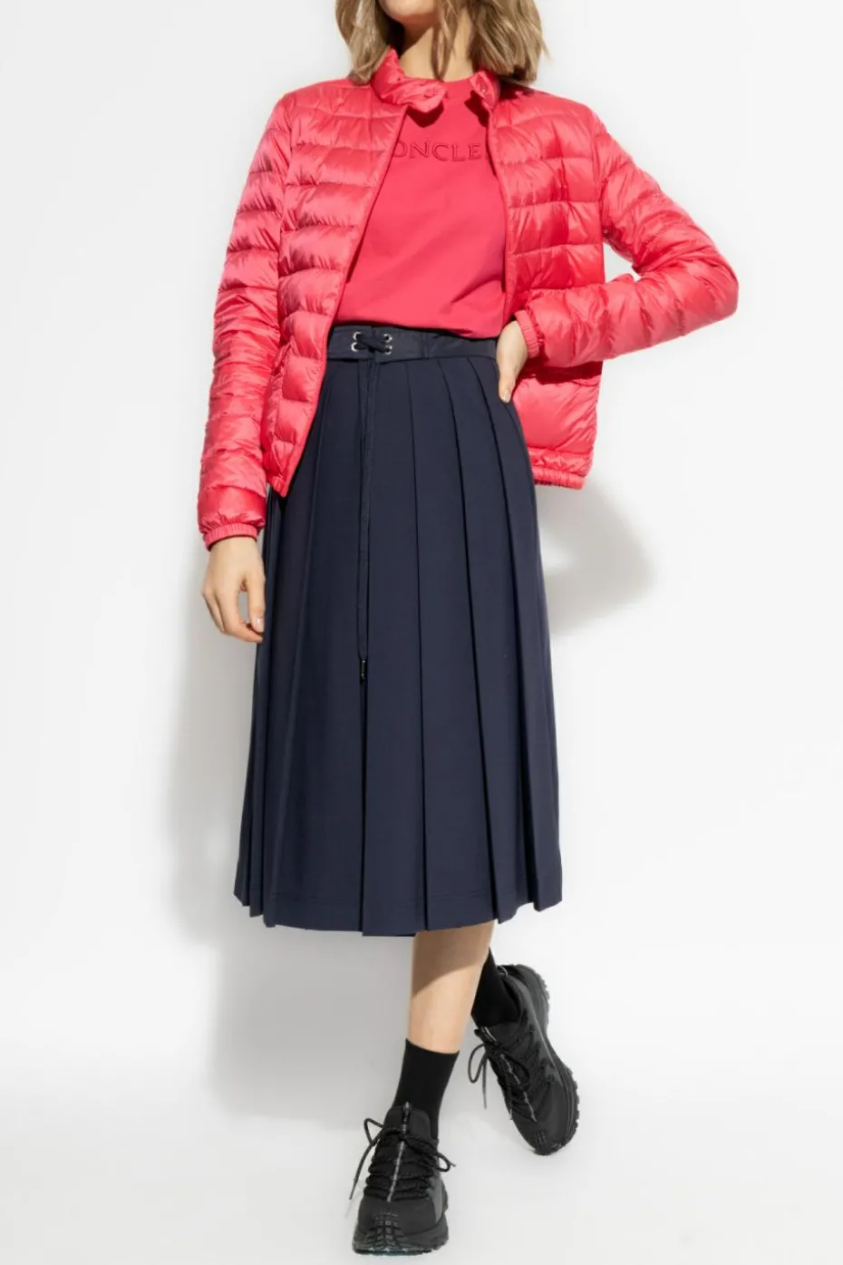Moncler PINK Down jacket Lans