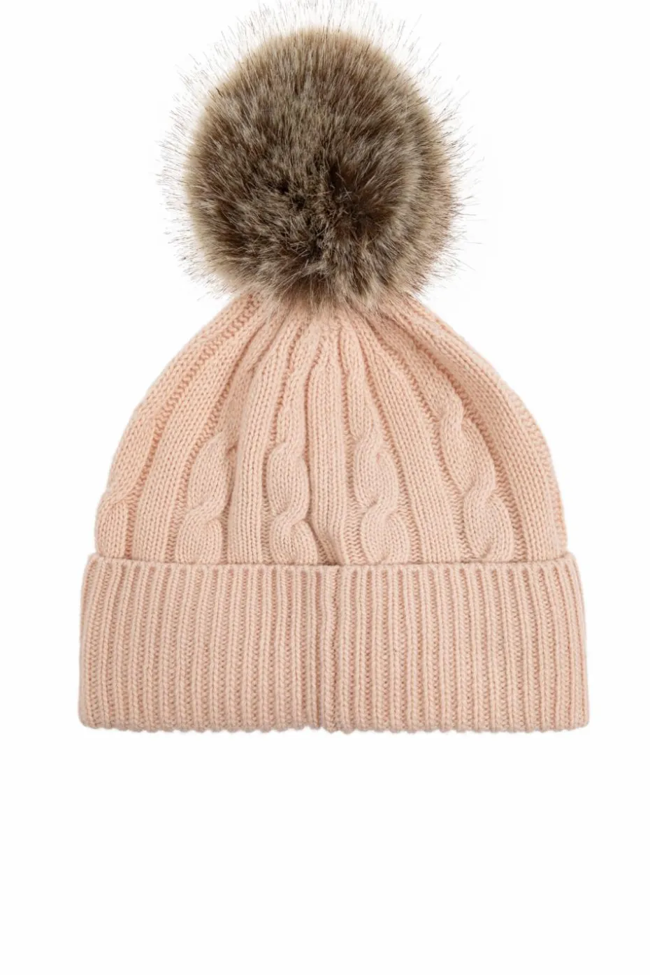 Moncler PINK Hat with Pom-pom