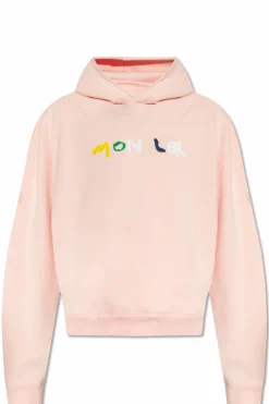 Moncler PINK Hoodie with logo