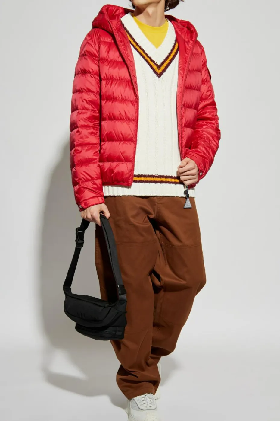 Moncler RED Down jacket `Najan`