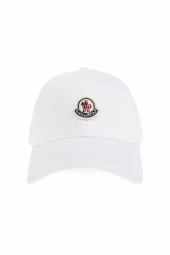 Moncler WHITE Cap with logo