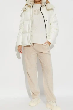 Moncler WHITE Down jacket 'Parana'