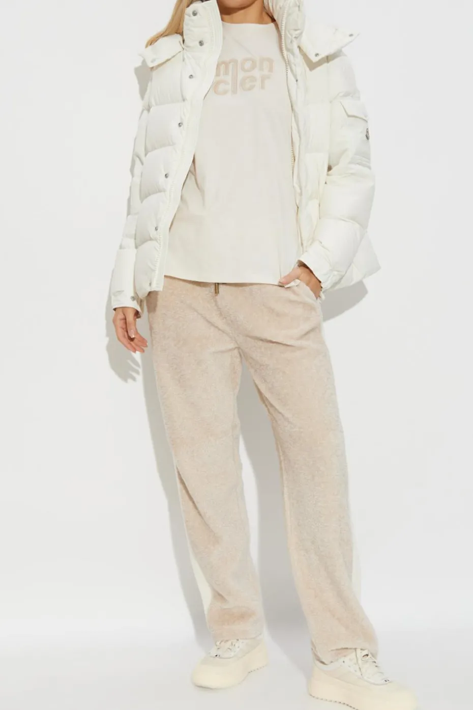 Moncler WHITE "Maya" down jacket