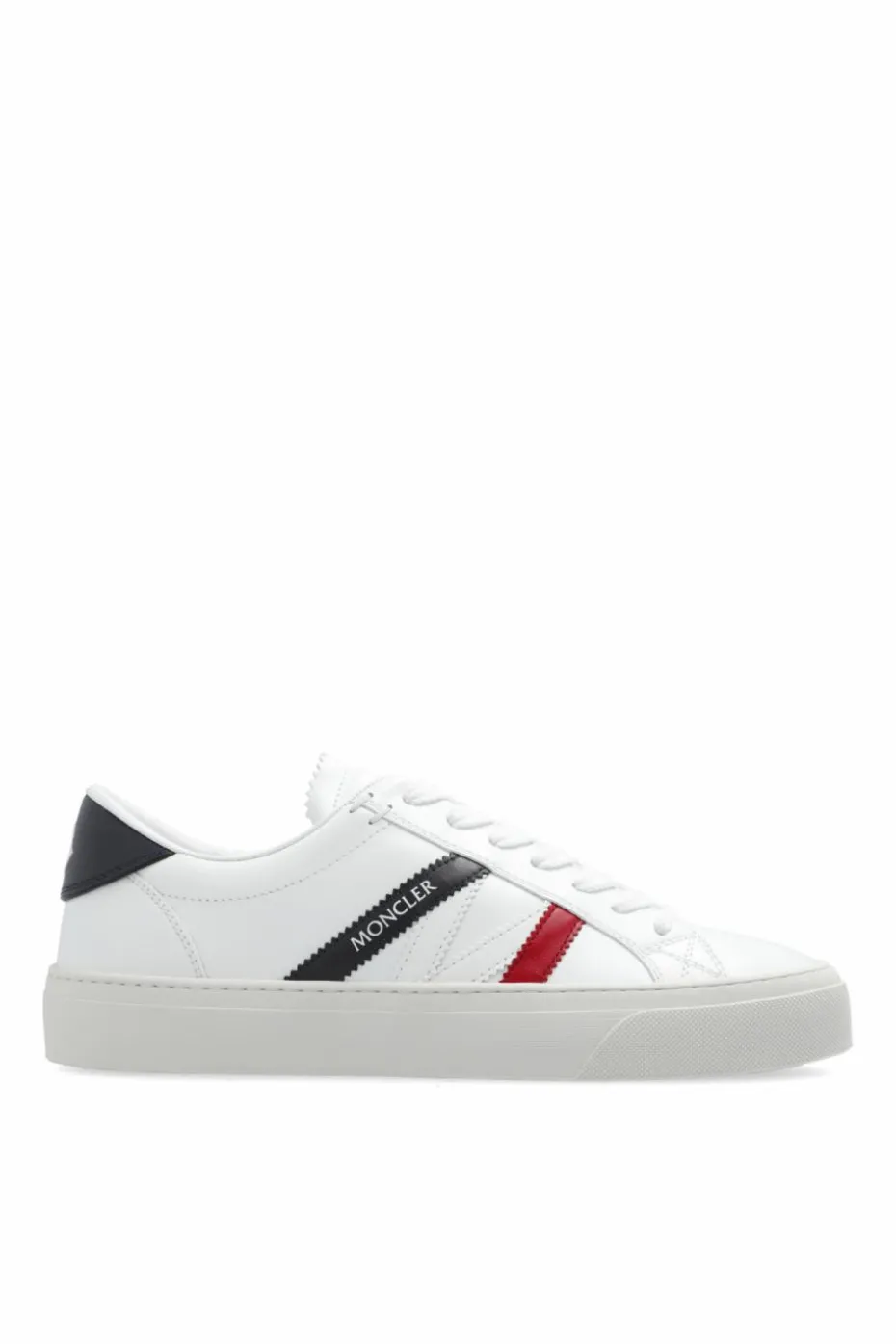 Moncler WHITE Sport shoes `Monaco2`