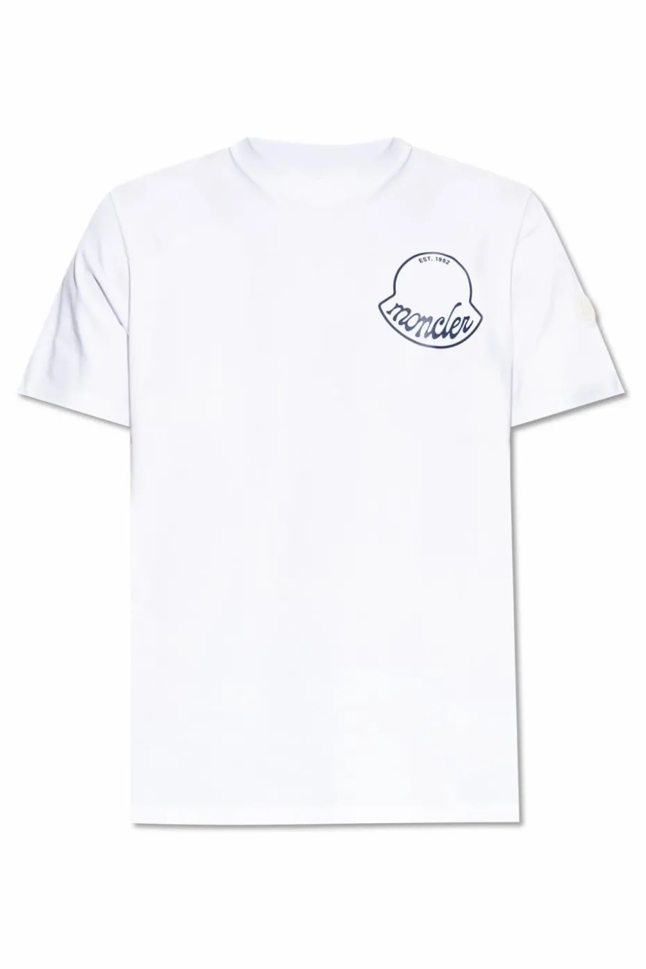 Moncler WHITE T-shirt with logo