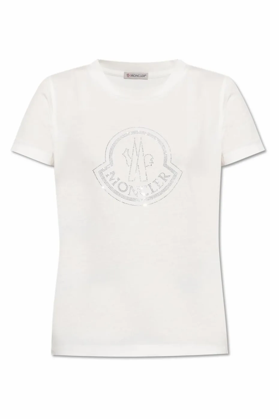 Moncler WHITE T-shirt with logo