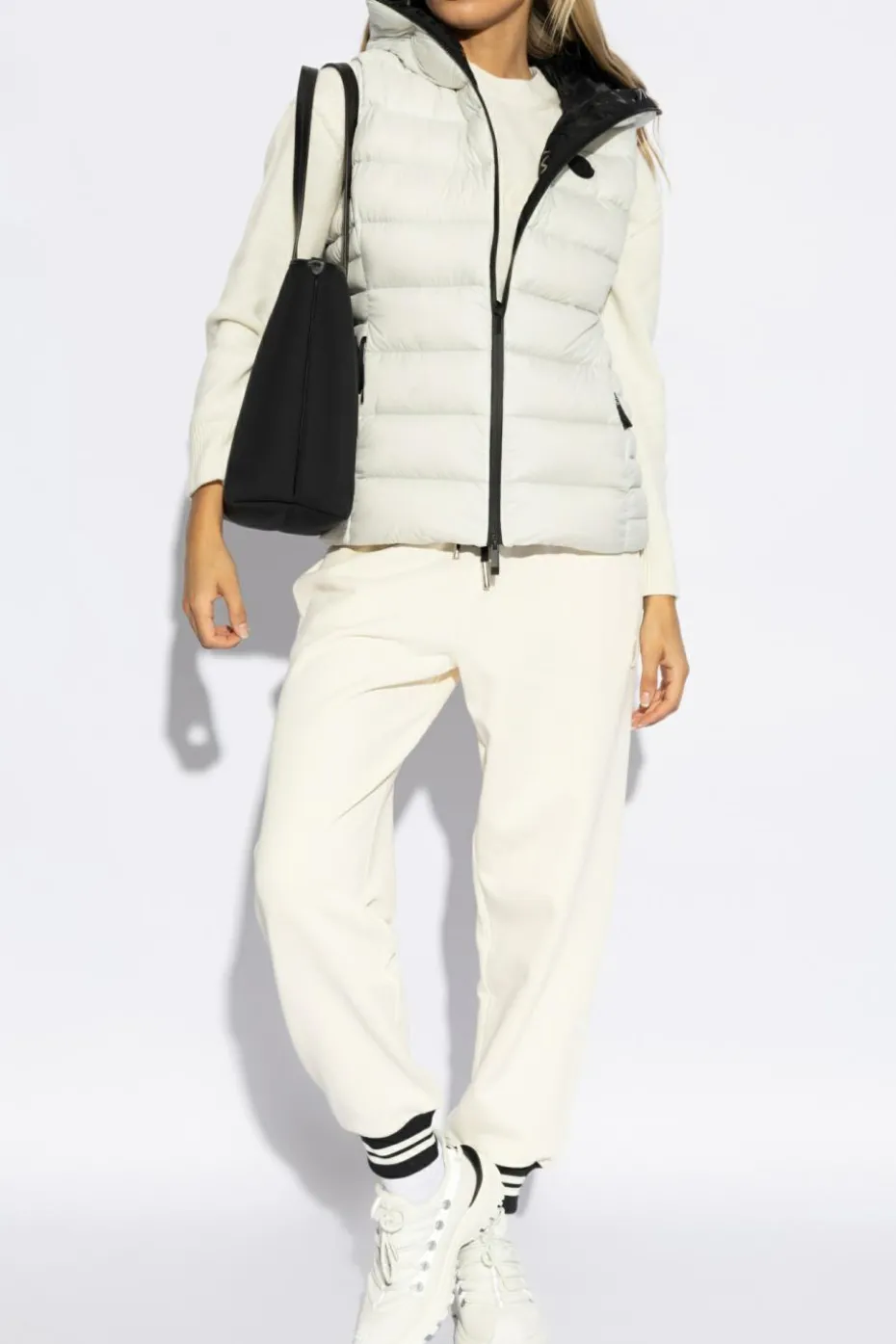 Moncler WHITE Vest Barraux