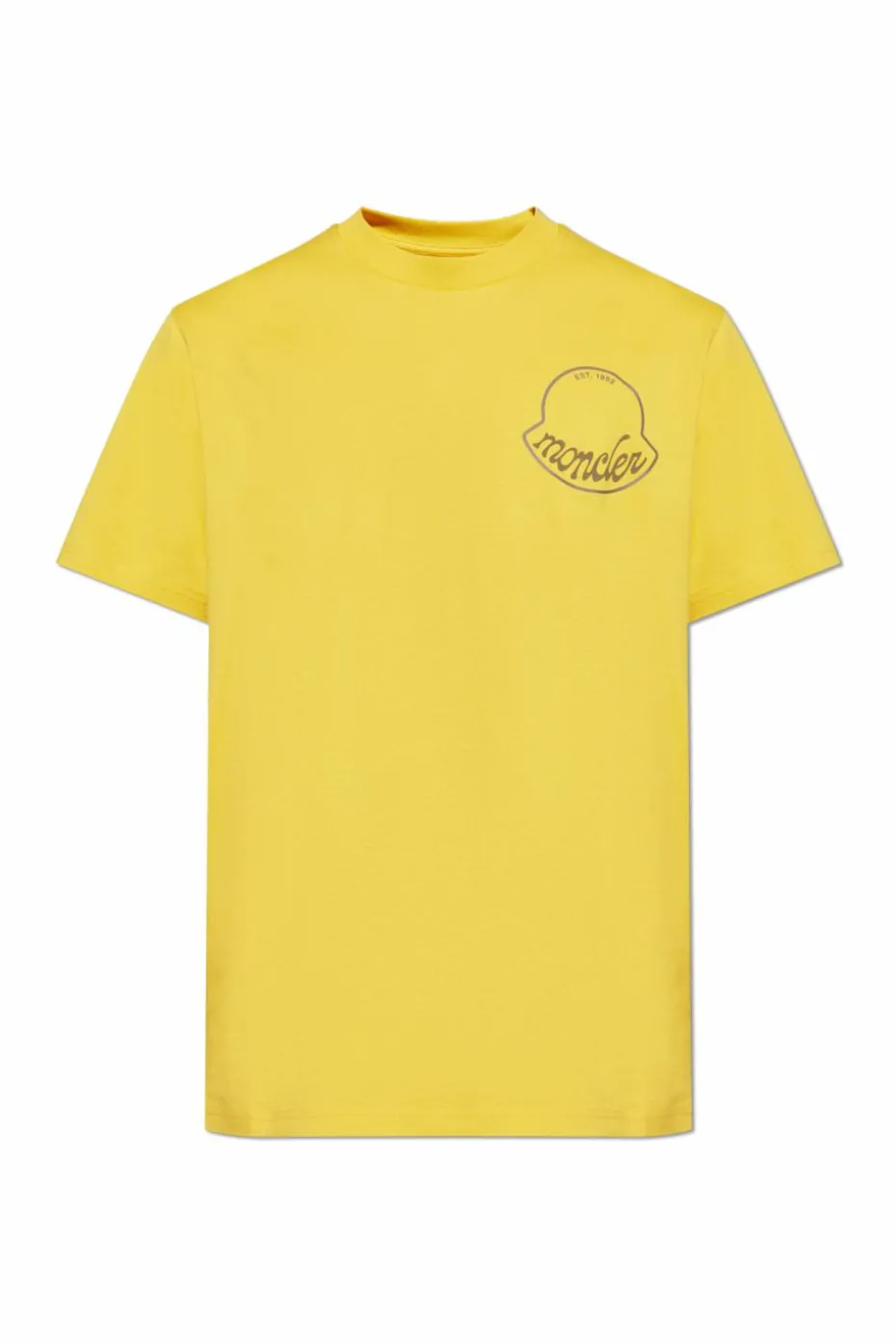 Moncler YELLOW T-shirt with logo