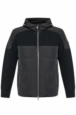 Moose Knuckles BLACK Hooded jacket