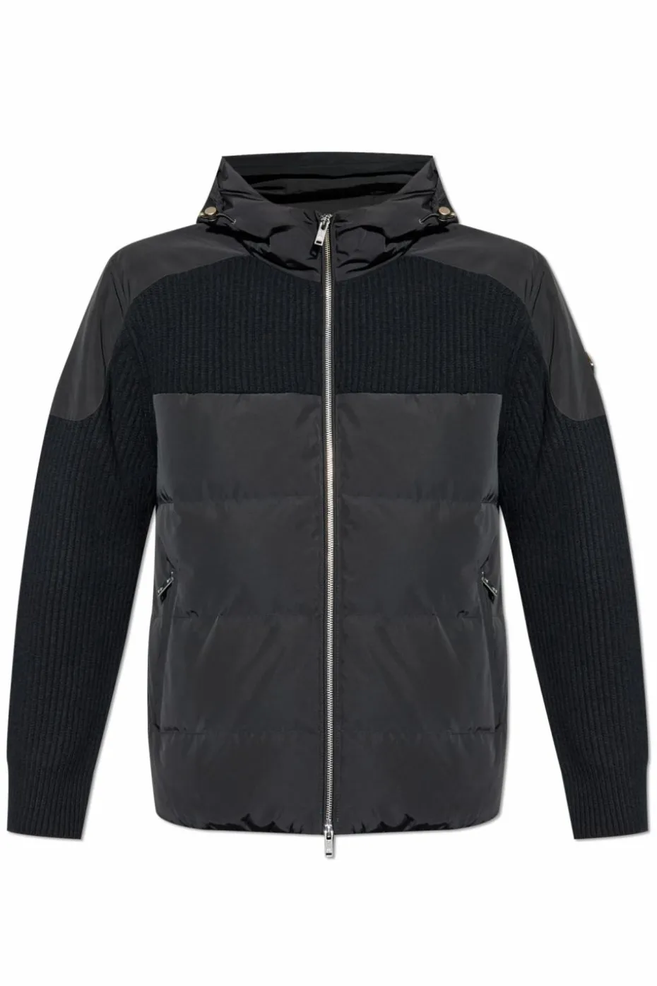 Moose Knuckles BLACK Hooded jacket