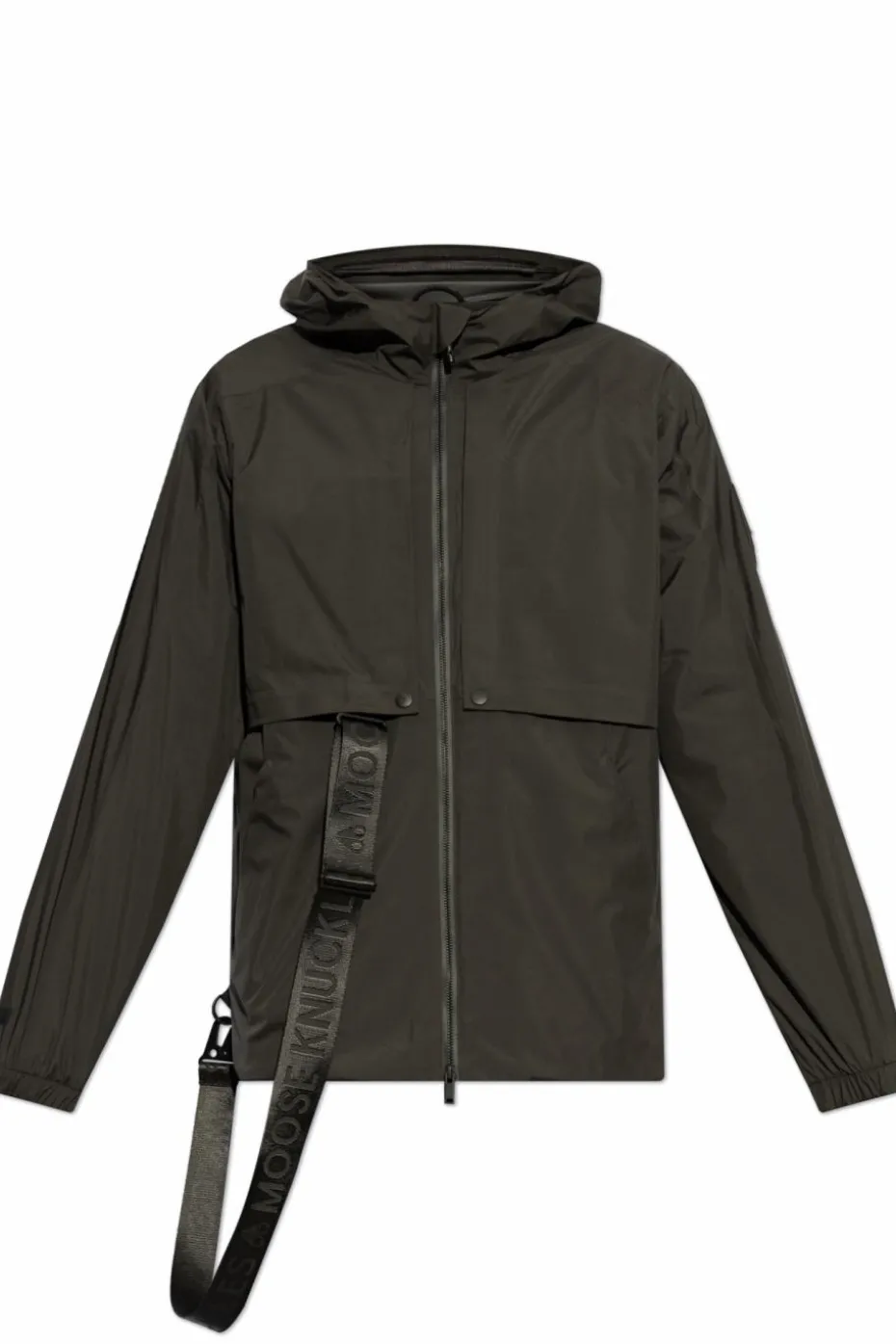 Moose Knuckles BLACK Hooded jacket
