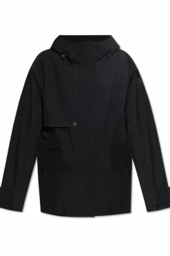 Moose Knuckles BLACK Hooded jacket