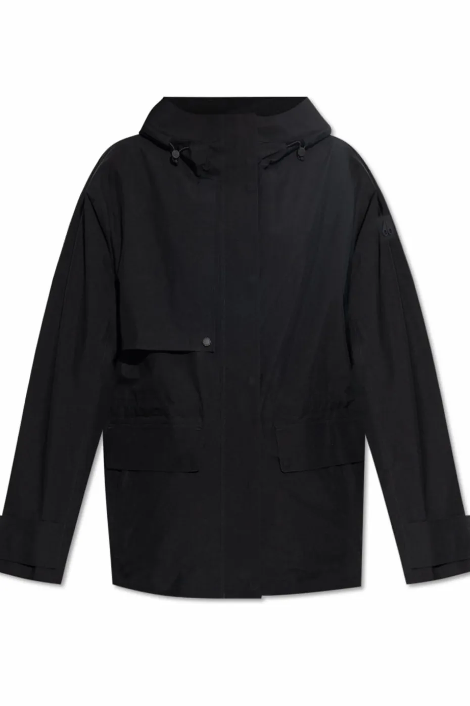 Moose Knuckles BLACK Hooded jacket