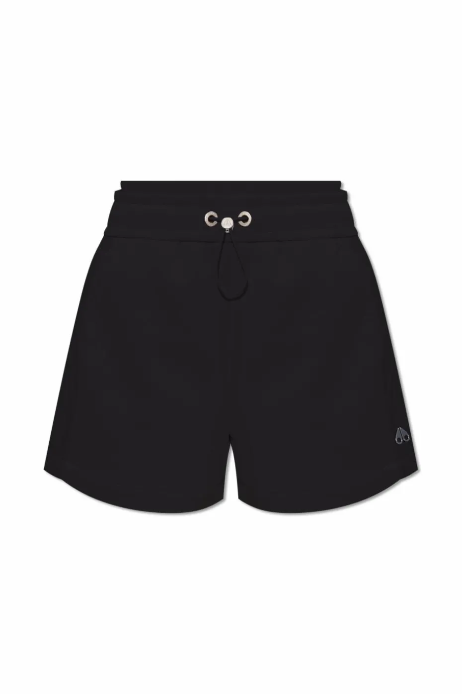 Moose Knuckles BLACK ‘Mixmedia’ Shorts