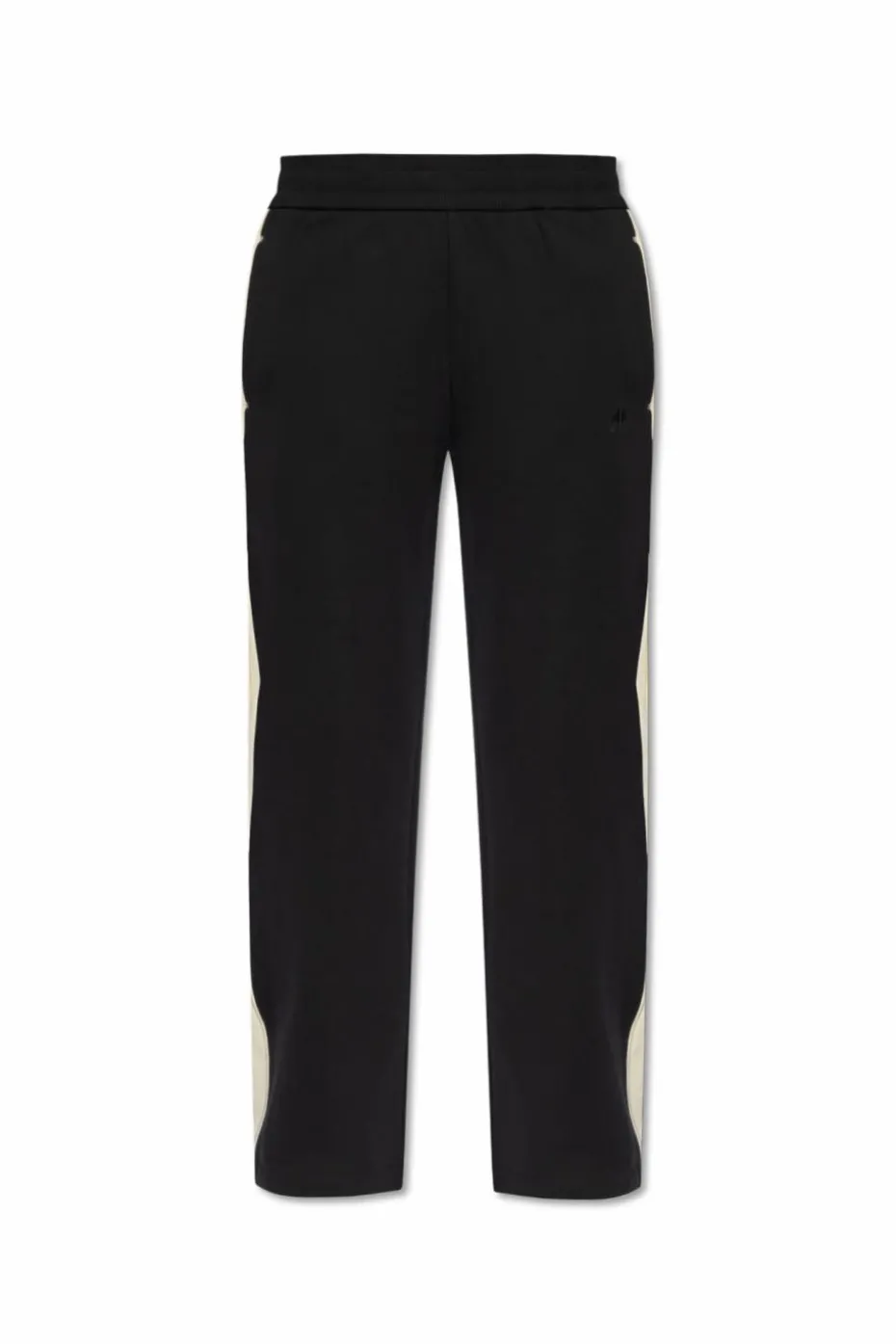 Moose Knuckles BLACK Sweatpants with stripes