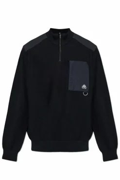 Moose Knuckles BLACK Sweater āElowanā