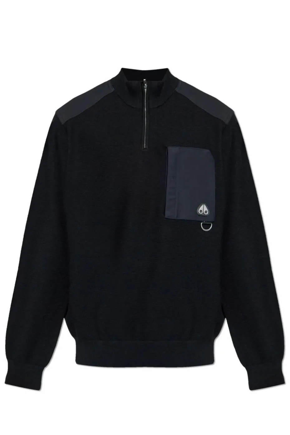 Moose Knuckles BLACK Sweater ‘Elowan’
