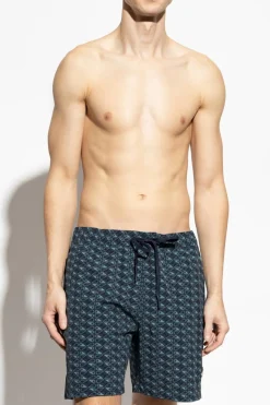 Moose Knuckles NAVY BLUE Swim shorts