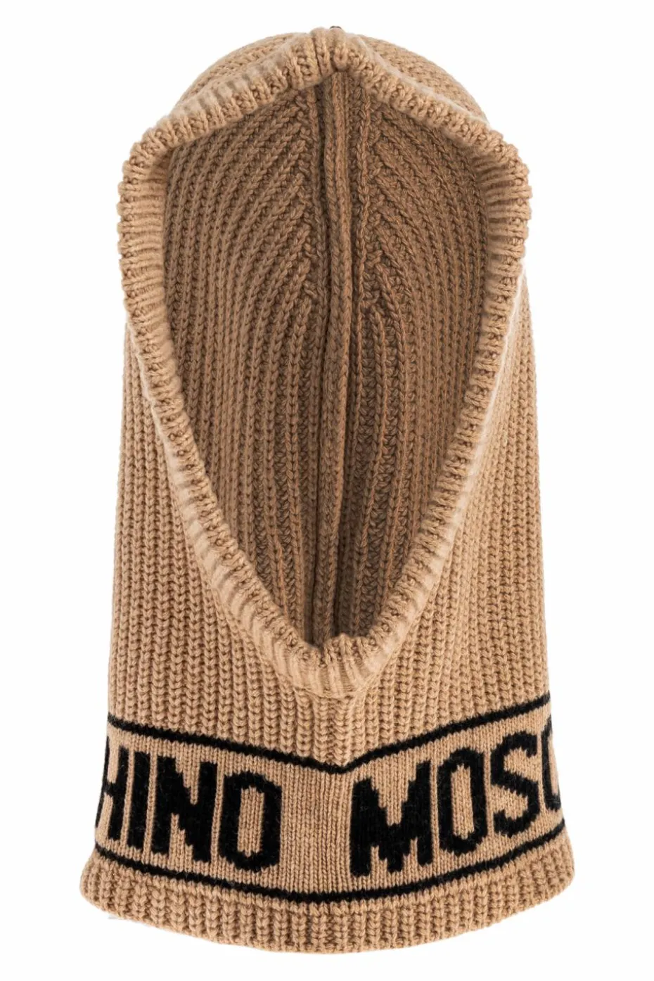 Moschino beige Hoodie with logo
