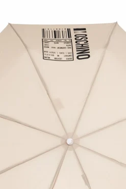 Moschino beige Umbrella with logo