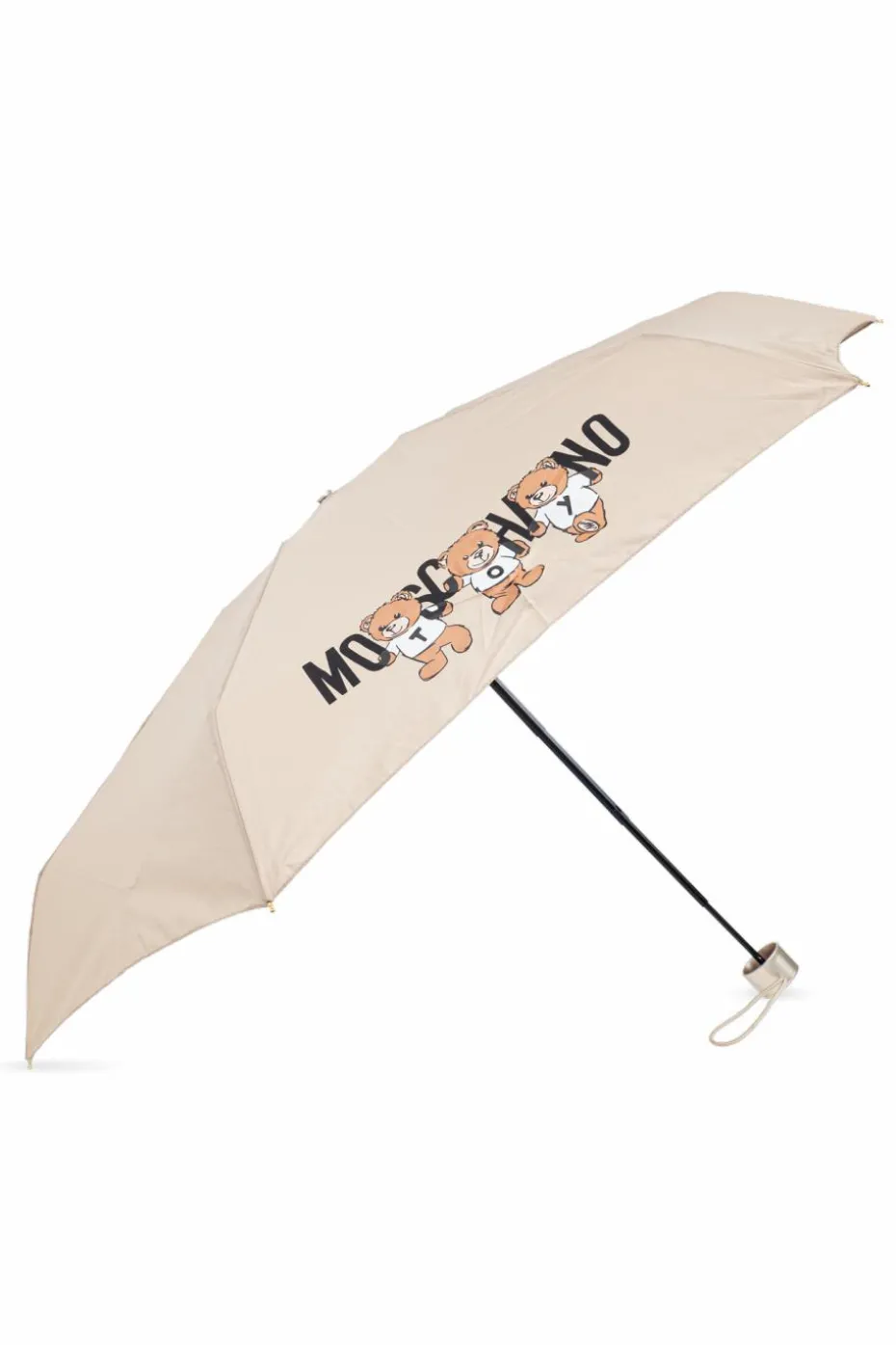 Moschino beige Umbrella with logo