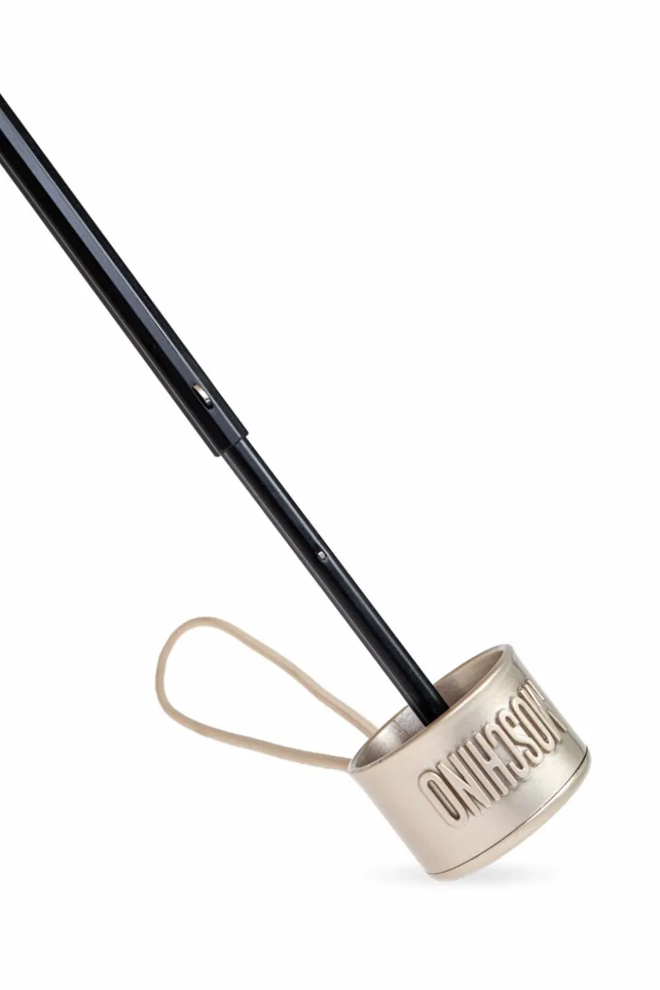 Moschino beige Umbrella with logo