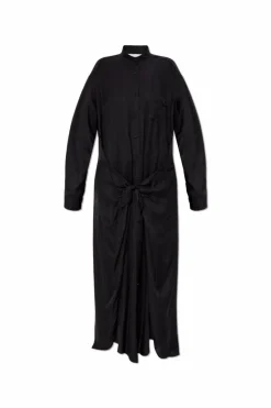 Moschino BLACK Dress with waist tie