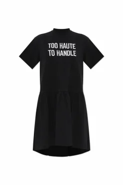 Moschino BLACK Embroidered dress