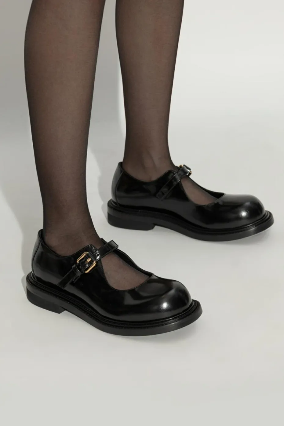 Moschino BLACK Leather shoes