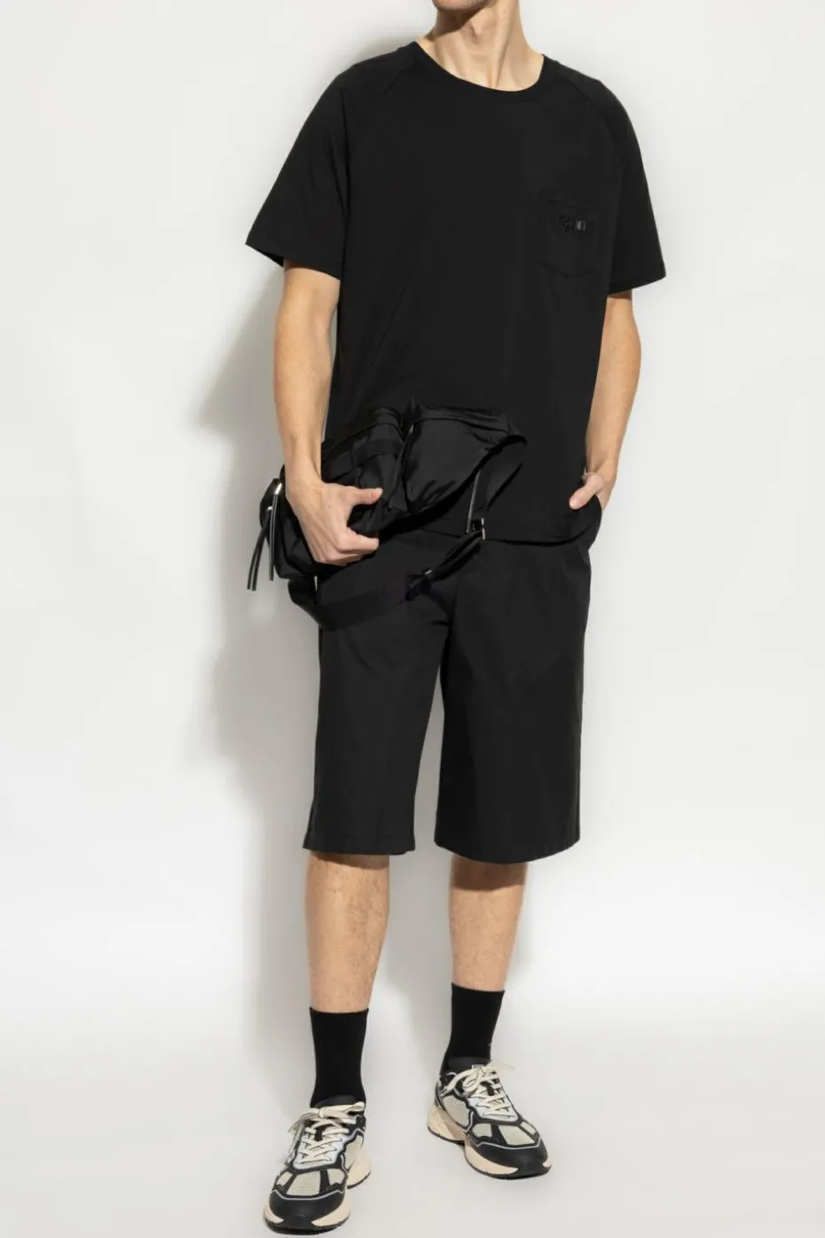 Moschino BLACK Shorts with pockets